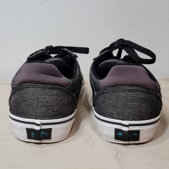 Vans Ward Deluxe Comfort Skate Shoes / Sneakers Grey & Black Men’s Size 8. 5 - Picture 6 of 9